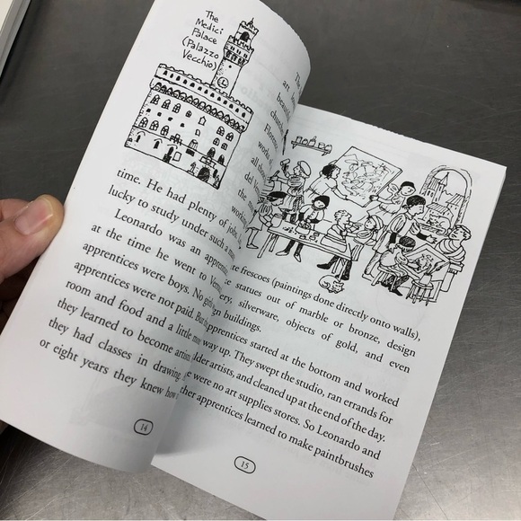 Who Was.. Leonardo da Vinci? Paperback Book - Picture 4 of 6